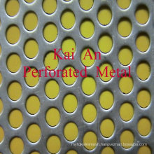 round hole of perforated 304 stainless steel mesh